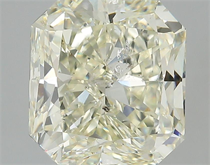 Picture of 4.03 Carats, Radiant Diamond with  Cut, M Color, I1 Clarity and Certified by GIA