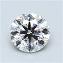 0.91 quilates, Redondo Diamante , Color D, claridad SI2 y certificado por EGL