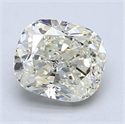 2.01 Carats, Cushion Diamond with  Cut, L Color, VVS2 Clarity and Certified by GIA