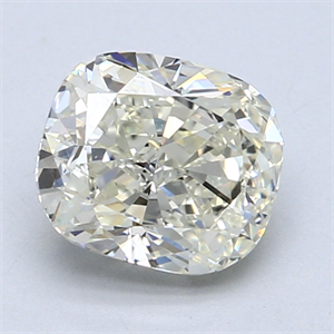 Picture of 2.01 Carats, Cushion Diamond with  Cut, L Color, VVS2 Clarity and Certified by GIA