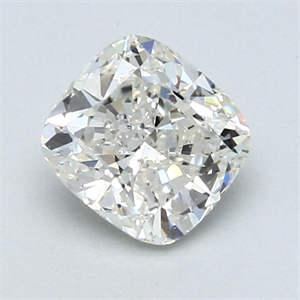Picture of 1.01 Carats, Cushion Diamond with  Cut, I Color, SI2 Clarity and Certified by GIA