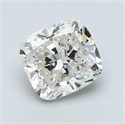 1.03 quilates, Del cojín Diamante , Color I, claridad I1 y certificado por GIA