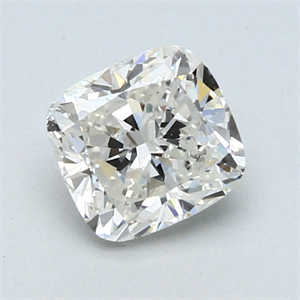 Picture of 1.03 Carats, Cushion Diamond with  Cut, I Color, I1 Clarity and Certified by GIA