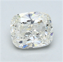1.21 quilates, Del cojín Diamante , Color I, claridad I1 y certificado por GIA