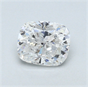 0.76 quilates, Del cojín Diamante , Color E, claridad I1 y certificado por GIA