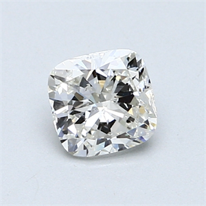 Picture of 0.72 Carats, Cushion Diamond with  Cut, H Color, SI1 Clarity and Certified by GIA