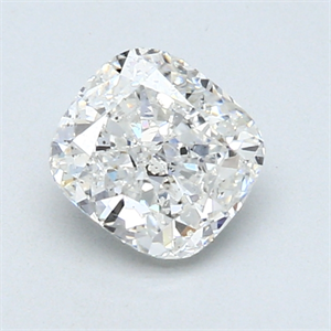 Picture of 0.91 Carats, Cushion Diamond with  Cut, G Color, I1 Clarity and Certified by GIA