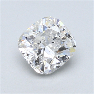 Picture of 0.80 Carats, Cushion Diamond with  Cut, F Color, I1 Clarity and Certified by GIA