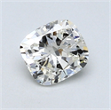 0.70 quilates, Del cojín Diamante , Color J, claridad SI2 y certificado por GIA