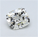 0.71 quilates, Del cojín Diamante , Color J, claridad SI2 y certificado por GIA