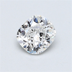 Picture of 0.70 Carats, Cushion Diamond with  Cut, E Color, I1 Clarity and Certified by GIA