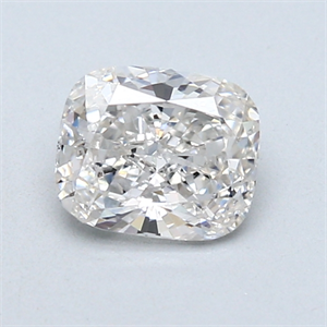 Picture of 0.70 Carats, Cushion Diamond with  Cut, H Color, I1 Clarity and Certified by GIA