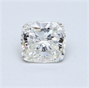 0.72 Carats, Cushion Diamond with  Cut, I Color, SI2 Clarity and Certified by GIA