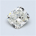 0.80 quilates, Del cojín Diamante , Color J, claridad SI2 y certificado por GIA