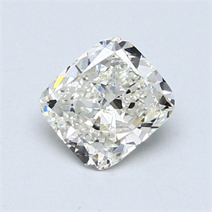 Picture of 0.80 Carats, Cushion Diamond with  Cut, J Color, SI2 Clarity and Certified by GIA