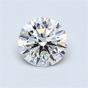 Picture of 0.80 Carats, Round Diamond with Excellent Cut, H Color, VVS2 Clarity and Certified by GIA