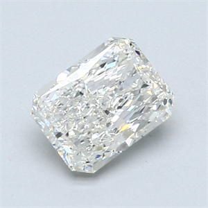 Picture of 1.01 Carats, Radiant Diamond with  Cut, J Color, SI2 Clarity and Certified by GIA