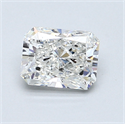 1.00 quilates, Radiante Diamante , Color H, claridad SI2 y certificado por GIA