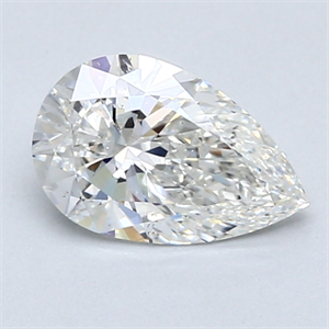 Picture of 1.11 Carats, Pear Diamond with  Cut, G Color, SI2 Clarity and Certified by GIA