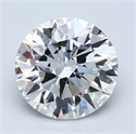 1.51 quilates, Redondo Diamante , Color D, claridad VS2 y certificado por GIA