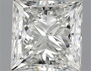 Picture of 1.00 Carats, Princess Diamond with  Cut, H Color, VS2 Clarity and Certified by GIA