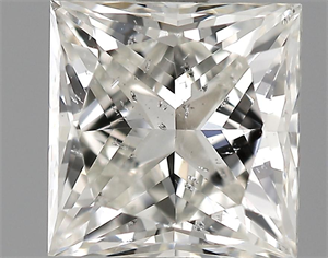 Picture of 1.00 Carats, Princess Diamond with  Cut, J Color, SI2 Clarity and Certified by GIA