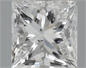 1.79 quilates, Princesa Diamante , Color E, claridad SI2 y certificado por GIA