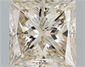 1.51 quilates, Princesa Diamante , Color N, claridad SI2 y certificado por GIA