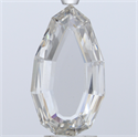 3.14 Carats, Pear Diamond with  Cut, H Color, VVS1 Clarity and Certified by GIA