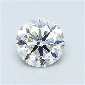 Picture of 0.70 Carats, Round Diamond with Very Good Cut, G Color, VS1 Clarity and Certified by GIA