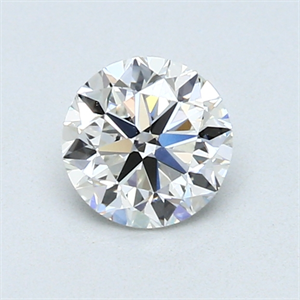Picture of 0.70 Carats, Round Diamond with Very Good Cut, I Color, VVS2 Clarity and Certified by GIA