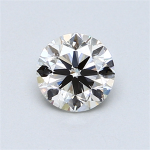 Picture of 0.70 Carats, Round Diamond with Very Good Cut, I Color, VVS2 Clarity and Certified by GIA