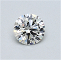 0.50 quilates, Redondo Diamante , Color I, claridad VVS1 y certificado por GIA