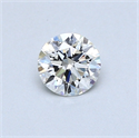 0.42 quilates, Redondo Diamante , Color I, claridad VS1 y certificado por GIA