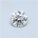 0.41 Carats, Round Diamond with Very Good Cut, I Color, VS1 Clarity and Certified by GIA