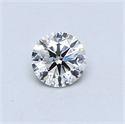 0.40 Carats, Round Diamond with Very Good Cut, I Color, VS1 Clarity and Certified by GIA
