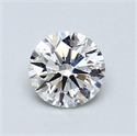 0.61 quilates, Redondo Diamante , Color I, claridad VS1 y certificado por GIA