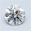 1.01 Carats, Round Diamond with Excellent Cut, I Color, VVS1 Clarity and Certified by GIA