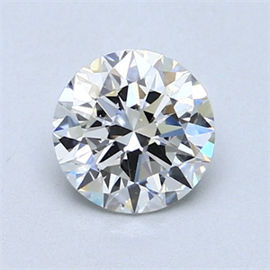 Picture of 1.01 Carats, Round Diamond with Excellent Cut, I Color, VVS1 Clarity and Certified by GIA