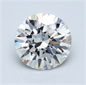 1.01 Carats, Round Diamond with Excellent Cut, I Color, VVS1 Clarity and Certified by GIA