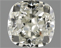 0.91 Carats, Cushion Diamond with  Cut, G Color, VVS1 Clarity and Certified by EGL