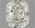 0.92 Carats, Cushion Diamond with  Cut, G Color, VVS2 Clarity and Certified by EGL