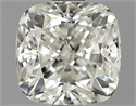 1.04 Carats, Cushion Diamond with  Cut, F Color, VVS1 Clarity and Certified by EGL