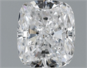 1.50 Carats, Cushion Diamond with  Cut, D Color, SI1 Clarity and Certified by EGL