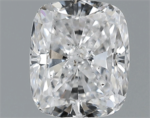 Picture of 1.50 Carats, Cushion Diamond with  Cut, D Color, SI1 Clarity and Certified by EGL
