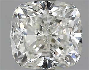 Picture of 1.50 Carats, Cushion Diamond with  Cut, G Color, SI1 Clarity and Certified by EGL