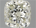1.50 Carats, Cushion Diamond with  Cut, I Color, SI2 Clarity and Certified by EGL