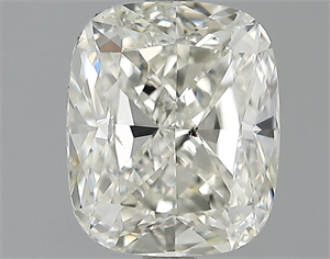 Picture of 2.50 Carats, Cushion Diamond with  Cut, G Color, SI2 Clarity and Certified by EGL