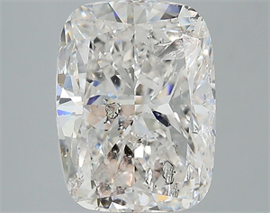 Picture of 5.03 Carats, Cushion Diamond with  Cut, D Color, SI2 Clarity and Certified by EGL