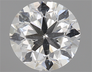 Picture of 0.90 Carats, Round Diamond with Very Good Cut, F Color, SI2 Clarity and Certified by GIA